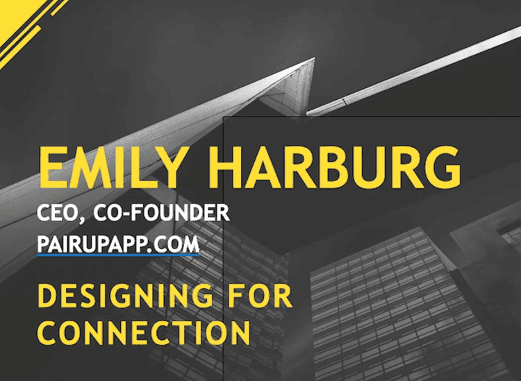 Header image for Designing for Connection: Fostering Social Support at Work | Emily Harburg | DisruptHR Talks