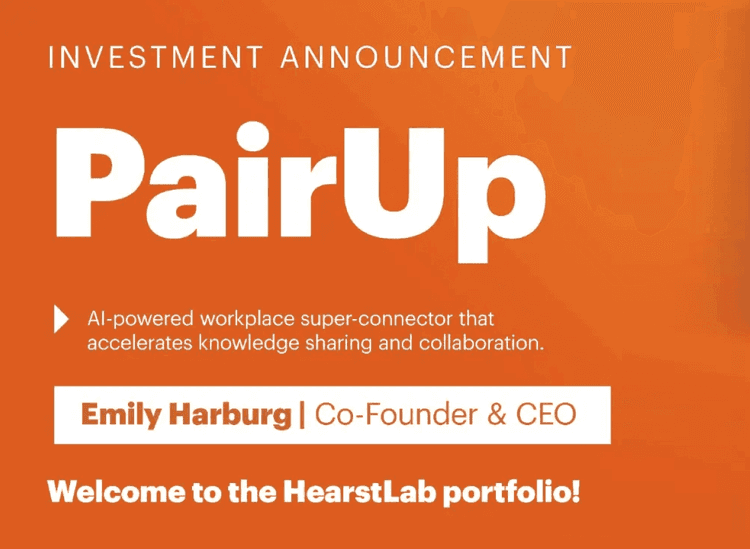 Header image for PairUp Receives HearstLab Funding to Connect Coworkers Through AI